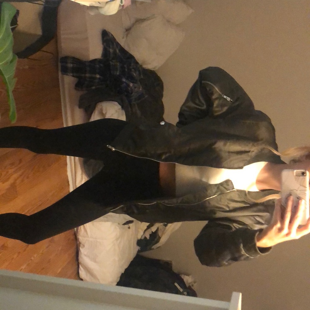 Satin Bomber Jacket